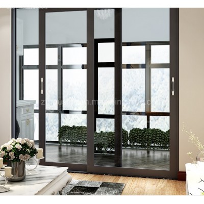 Modern House Exterior Glass Windows and Doors Security Patio Door Aluminium Sliding Door